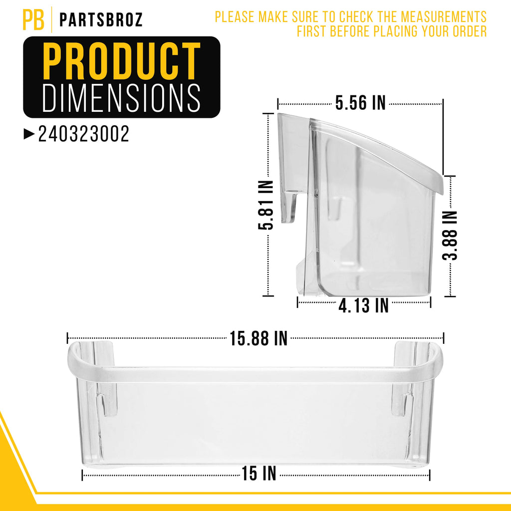 Refrigerator Door Bin Shelf for Frigidaire FGSS2635TD0