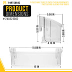 Refrigerator Door Bin Shelf for Frigidaire FGSS2635TD0