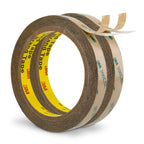 3M 300LSE Double Sided Tape 0.5" x 36Ft, Clear – 2 Pack