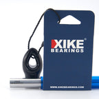 XIKE 8x200mm Hardened Chrome Linear Motion Rod H8 Tolerance (2 Pack)
