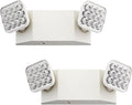 Lithonia Lighting Basics LED Emergency Light, Adjustable Heads 120/277V 2Pk