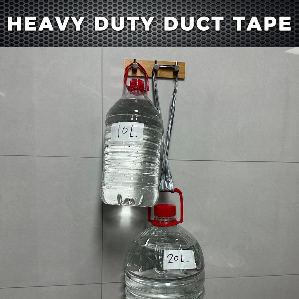 5 Pack Silver Heavy Duty Duct Tape, 2 in x 30 YD (Total 150YD), 9 Mil