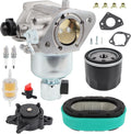 16-853-19S Carburetor Replacement For Kohler KT725 KT730 KT735 KT740 KT745, Include Air Filter, Fuel Pump, Oil Filter parts, Replace 32-853-67-S, 32-853-63S