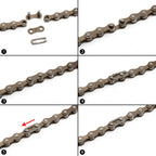 1-Speed Bicycle Chain 122 Links