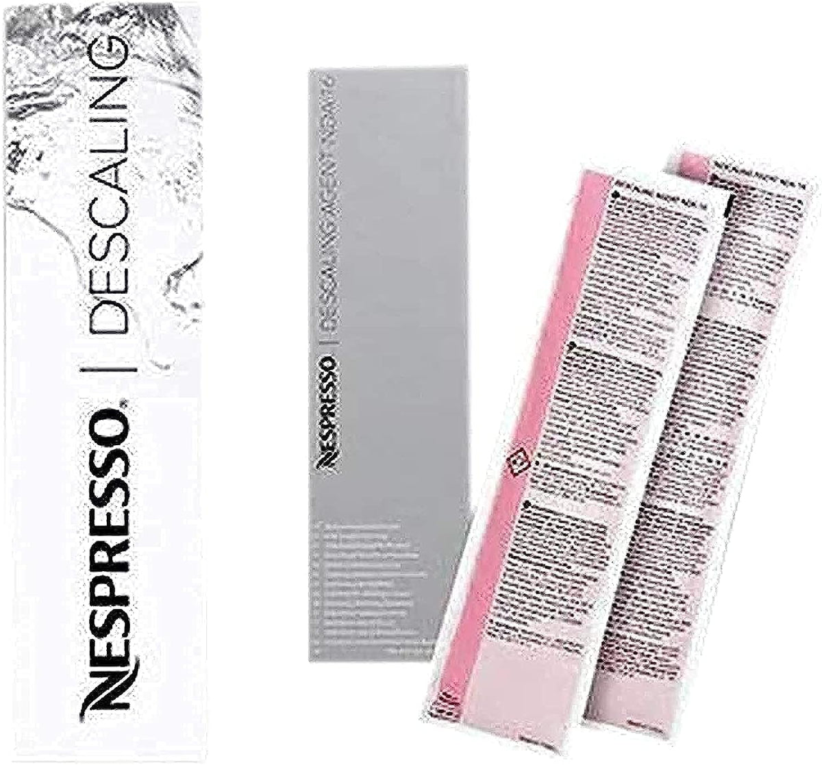 NESPRESSO DESCALING KIT INCLUDES 2 UNITS NEW VERSION