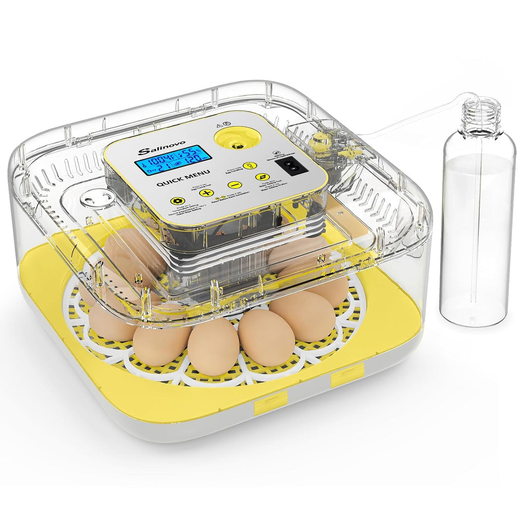 12 Egg Incubators for Hatching Egg with Auto Humidification
