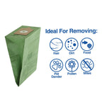 Qualtex Dust Bags For Hetty Henry Vacuum Cleaners Pack Of 10