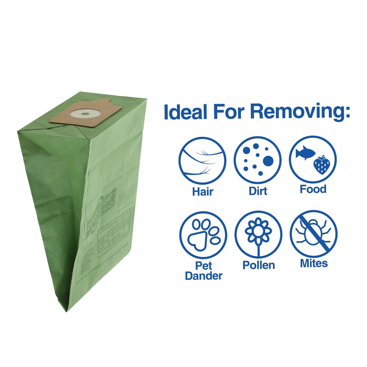 Qualtex Dust Bags For Hetty Henry Vacuum Cleaners Pack Of 10