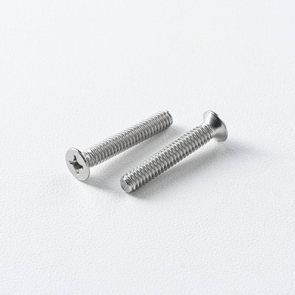 #10-24 x 1'' (50Pack) Flat Head Machine Screw, Phillips Drive, 304 Stainless Steel 18-8, Bright Finish, Fully Machine Thread