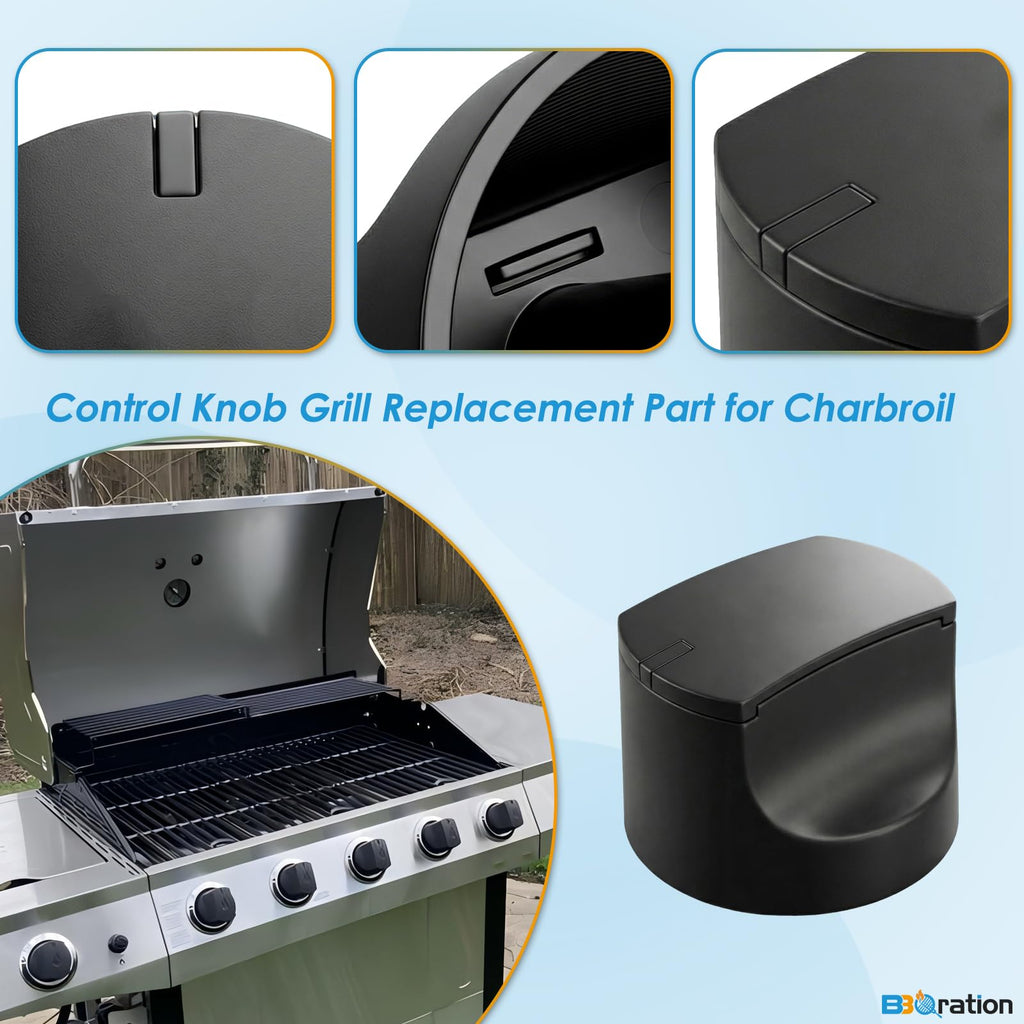 6-Pack Grill Control Knobs for Charbroil Performance Replacement Parts