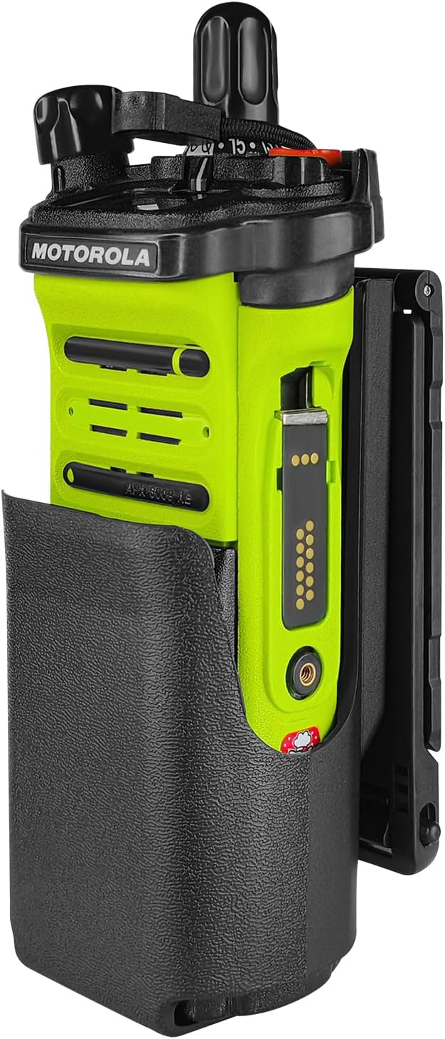 Tactical Holster for Motorola APX6000 Molle Radio Holder Molle Pouch Tactical Radio Holster Vest Mount Portable Radio