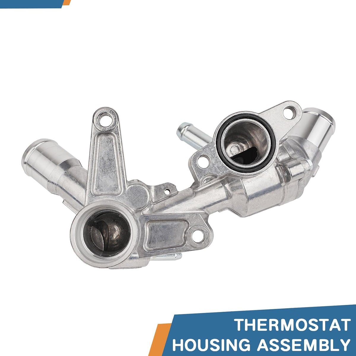 Coolant Thermostat Housing Assembly for Ford F150 Expedition Explorer Lobo Mustang Police Interceptor Utility Transit 150/250/350 for Lincoln Navigator 2011-2025 3.3L 3.5L 3.7L Replaces 902-1089