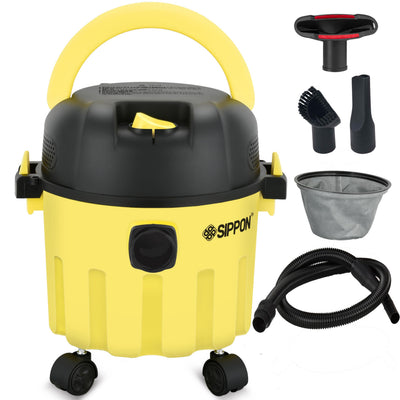 Wet Dry Shop Vacuum, Small Portable with Blower for Car Garage（Low）