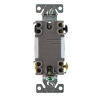 Hubbell RS415WZ Spec Grade Toggle Switch, 4-Way, Grounding, 15-Amp, 120/277-Volt, White, (48-Pack)
