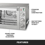Convection Oven with Half-Size Pan Capacity