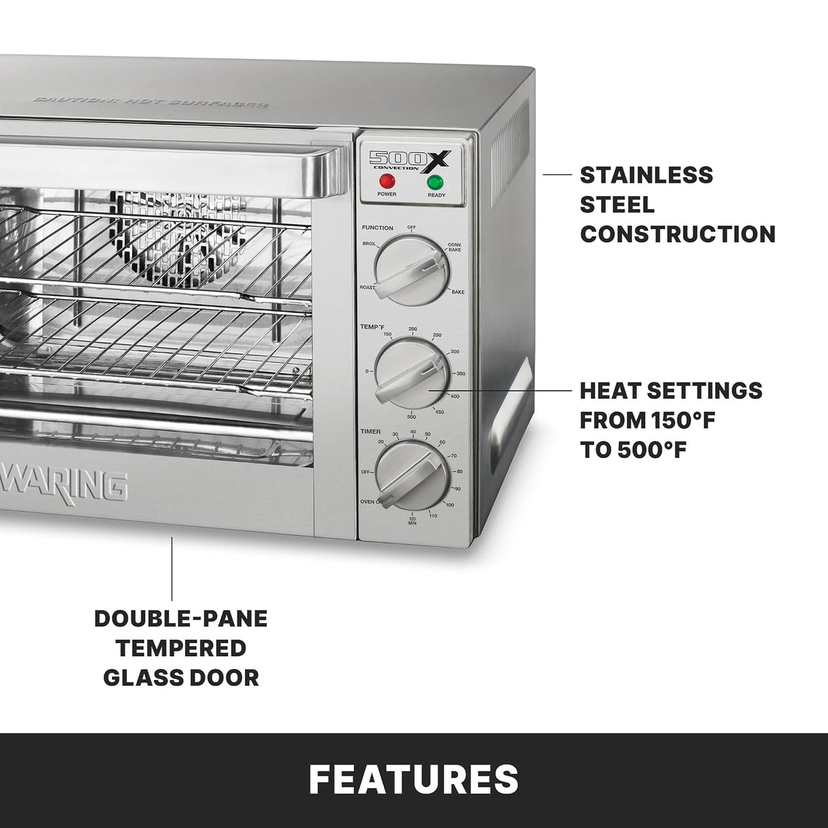 Convection Oven with Half-Size Pan Capacity