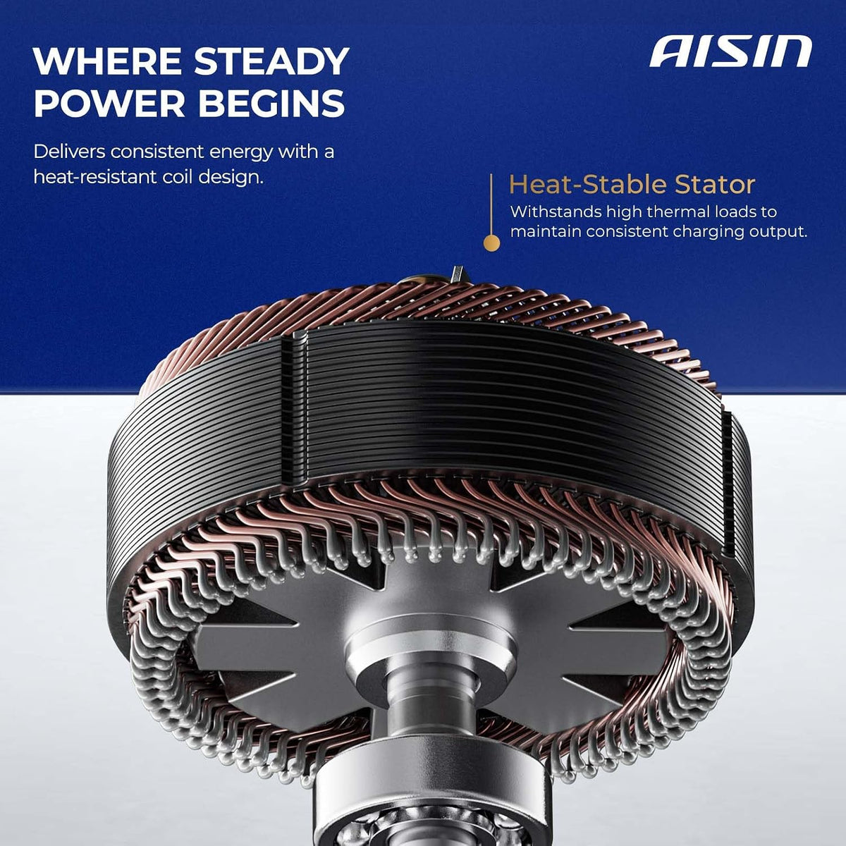 AISIN AFTERMARKET ALTFD-00565 Alternator