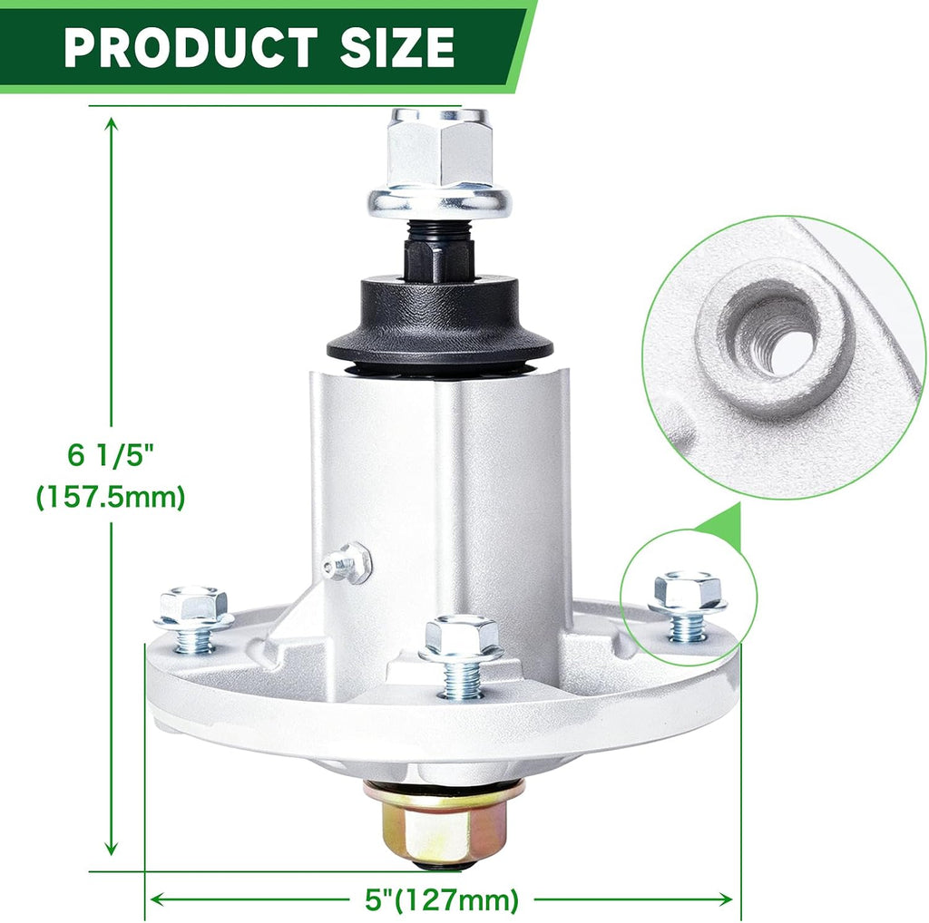GY21099 GY20867 GY20592 Spindle Assembly Fits 54 Inch Mower Deck John Deere G110 D170 190C E180 LA150 LA175 Lawn Mower Parts
