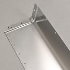 Grill Surround Compatible with Peterbilt 379 Extended Hood All Years