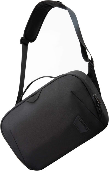 Canvas Camera Bag, Water-resistant Anti-Theft Women Men, Black | SLR DSLR Camera Case, Vintage Padded Camera Shoulder