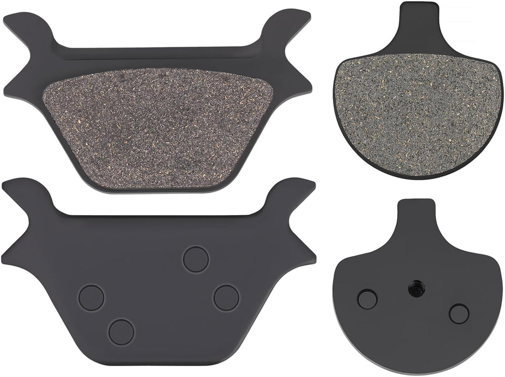 Front & Rear Brake Pads Compatible with HARLEY Sportster Series Softail 883