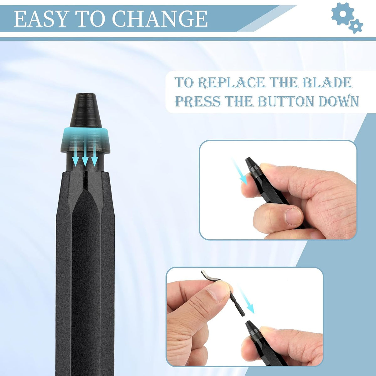 Deburring Tool with 12 HSS Blades for Metal Resin PVC 3D Print