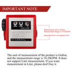 YFIXTOOL 1" Gallon Mechanical Fuel Meter,Diesel FlowMeter for Transfer Pump