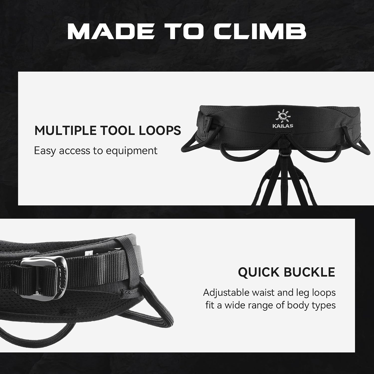 B3 Rock Climbing Harness Men Adjustable Roofing Harness Indoor Climbing Rappelling Harness Women Protect Durable