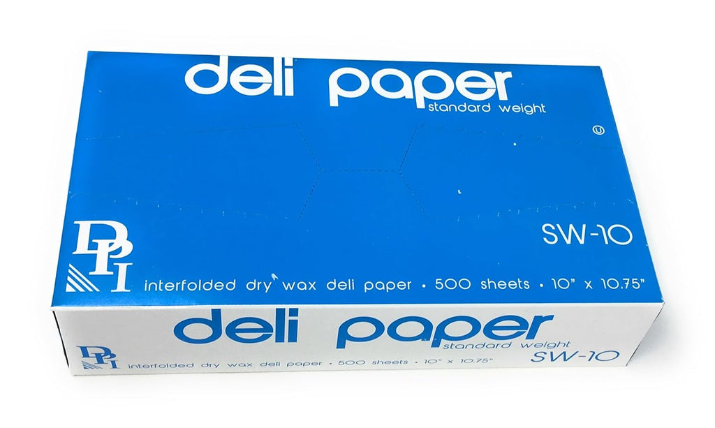 10" x 10 3/4" Interfolded Deli Wrap Wax Paper