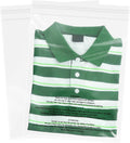 12" x 18" (500 Count) Clear Poly Bags with Suffocation Warning