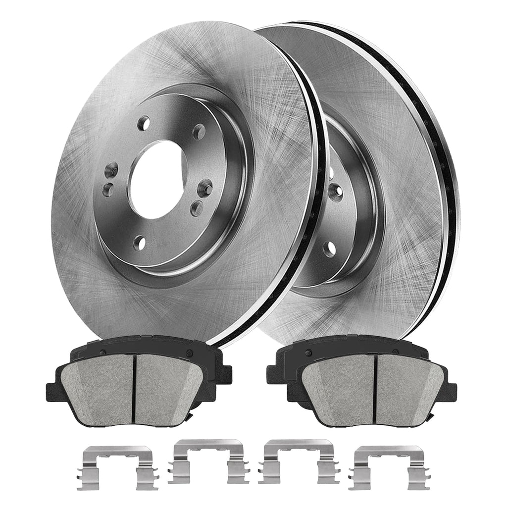 DURALYNX 11.81" Brake Kit, Front Compatible with Hyundai Sonata 2011-2015
