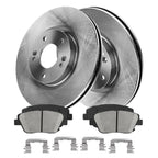 DURALYNX 11.81" Brake Kit, Front Compatible with Hyundai Sonata 2011-2015