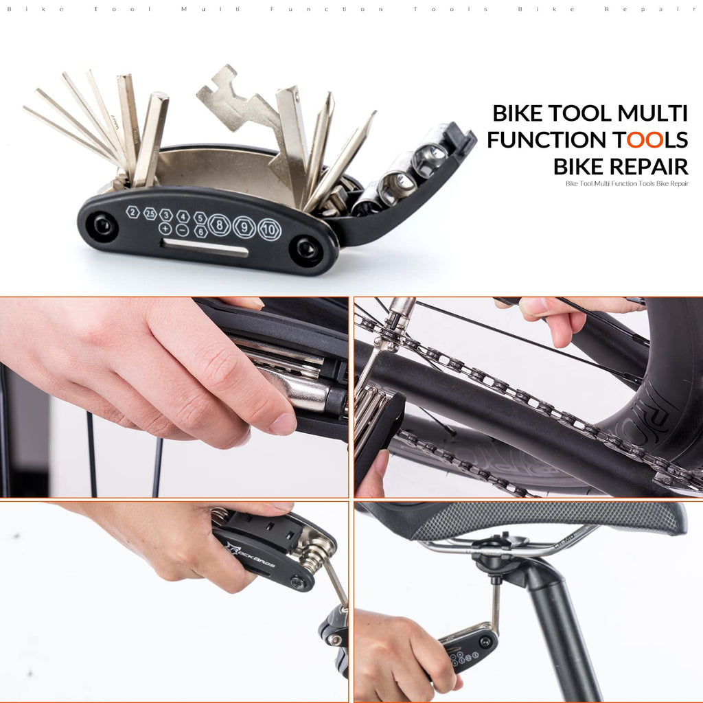Bike Multitool Lightweight 16-in-1 MTB Bicycle Multitool Compact