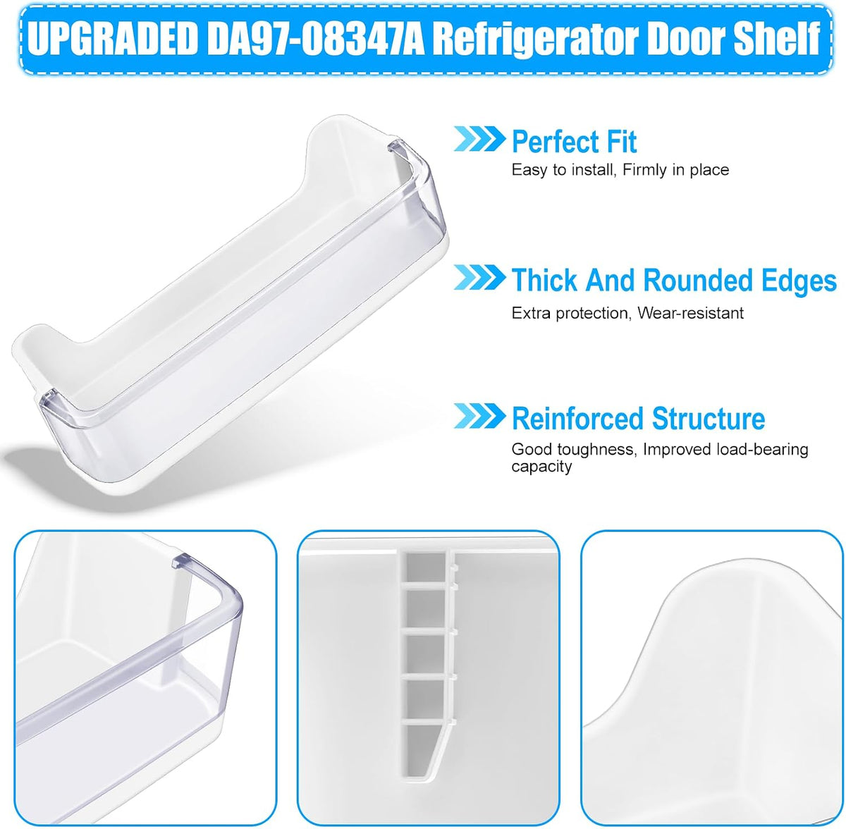 DA97-08347A RS265TDRS RS25H5111BC RS25H5111SR Refrigerator Door Shelf Bin