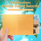 6x9 Catalog Envelopes 300 Pack Small Envelopes Brown Kraft Self Seal Security Mailing Envelopes for Documents, Cards