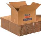 Shipping Boxes 16"L x 13"W x 10"H, 25-Pack Medium Corrugated Cardboard Boxes for Shipping, Mailing, Packing