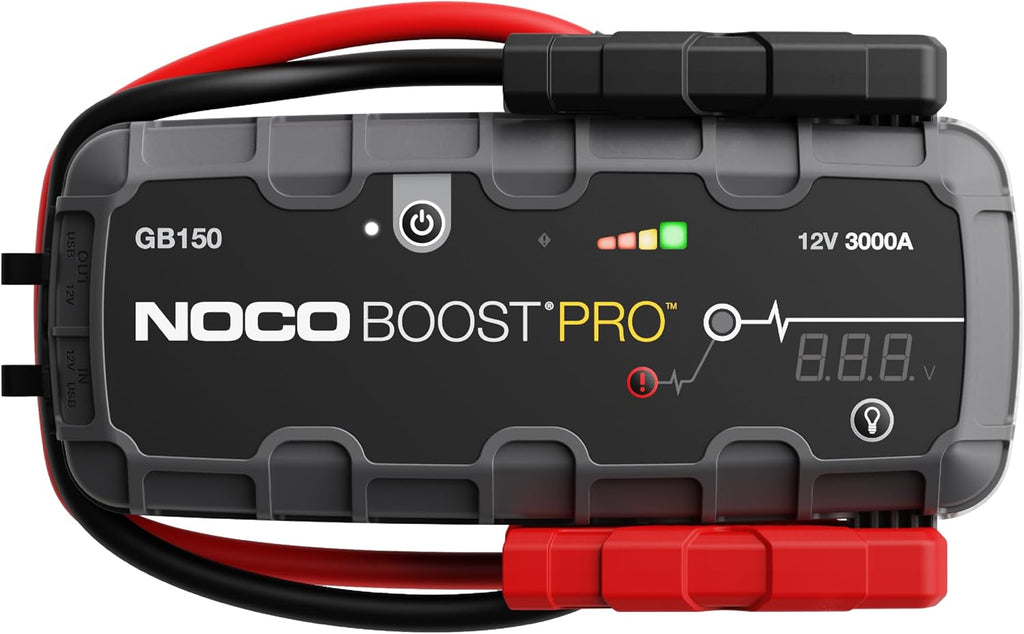 Boost GB150: 3000A UltraSafe Jump Starter – 12V Lithium Battery Booster Pack, Portable Jump Box, Power Bank & Jumper