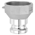 Kozelo Aluminum Type A 2" x 3" Female NPT Cam Lock Hose Fitting