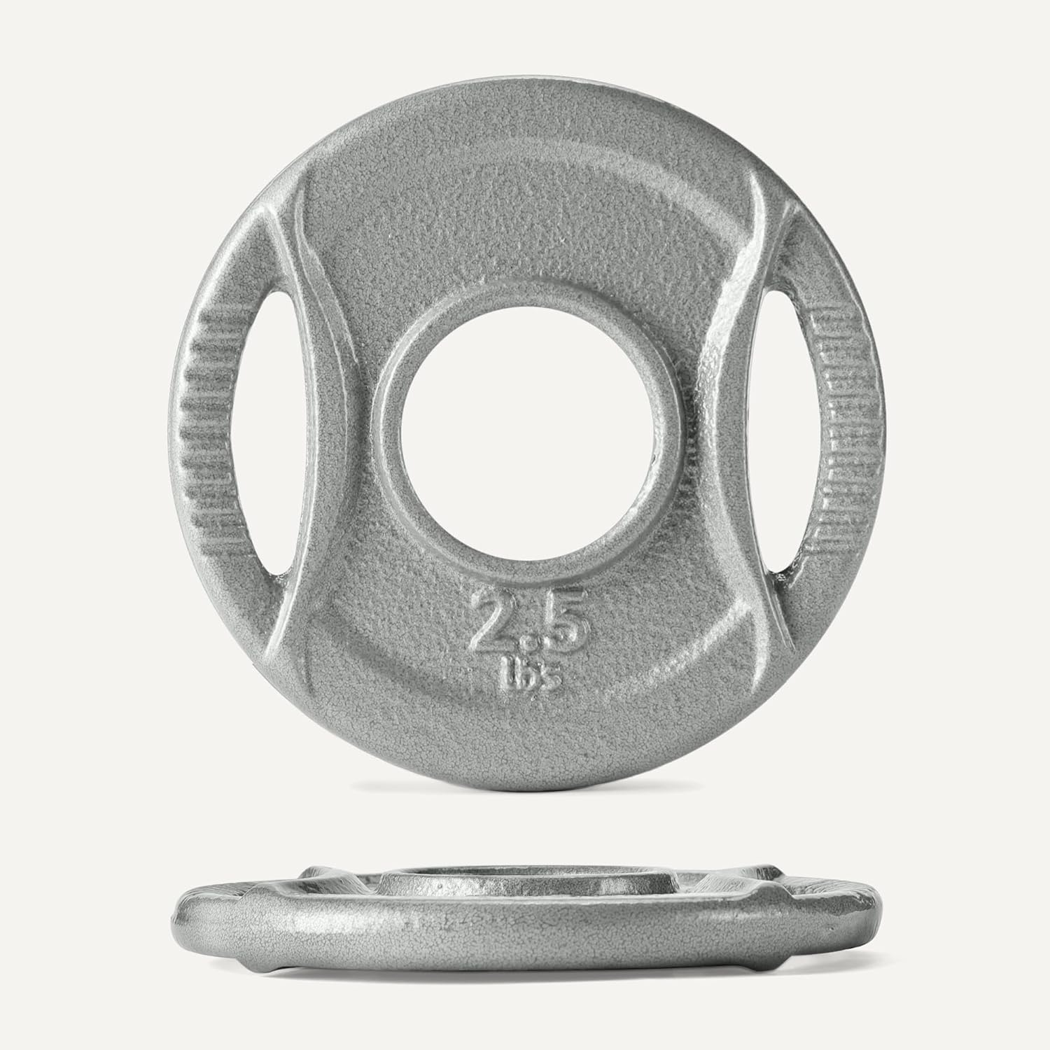 2-Inch Olympic Grip Weight Plates, Cast Iron