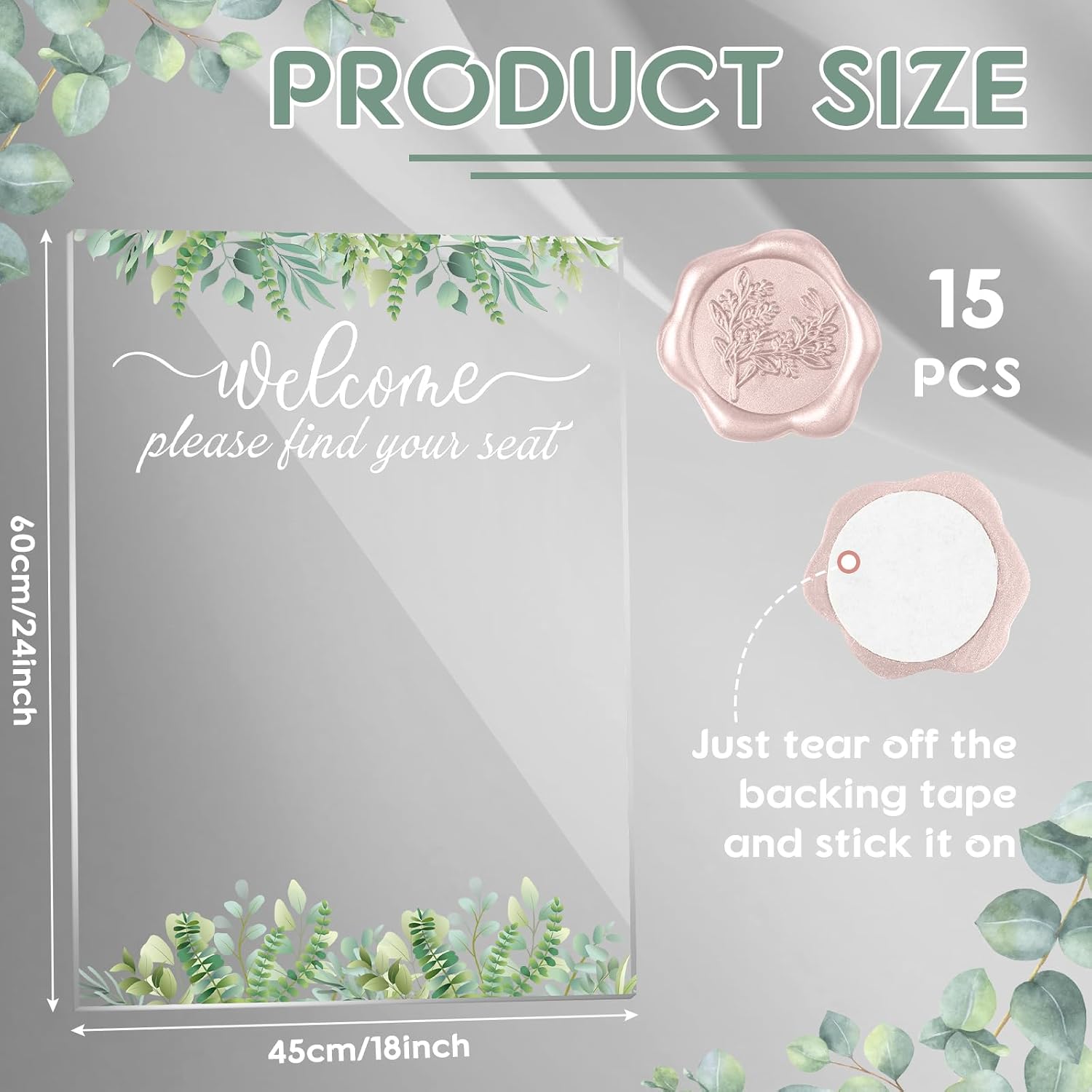 Wedding Seating Chart Board Display 24x18 Welcome Please Find Your Seat Acrylic Table Seating Chart Board for Wedding