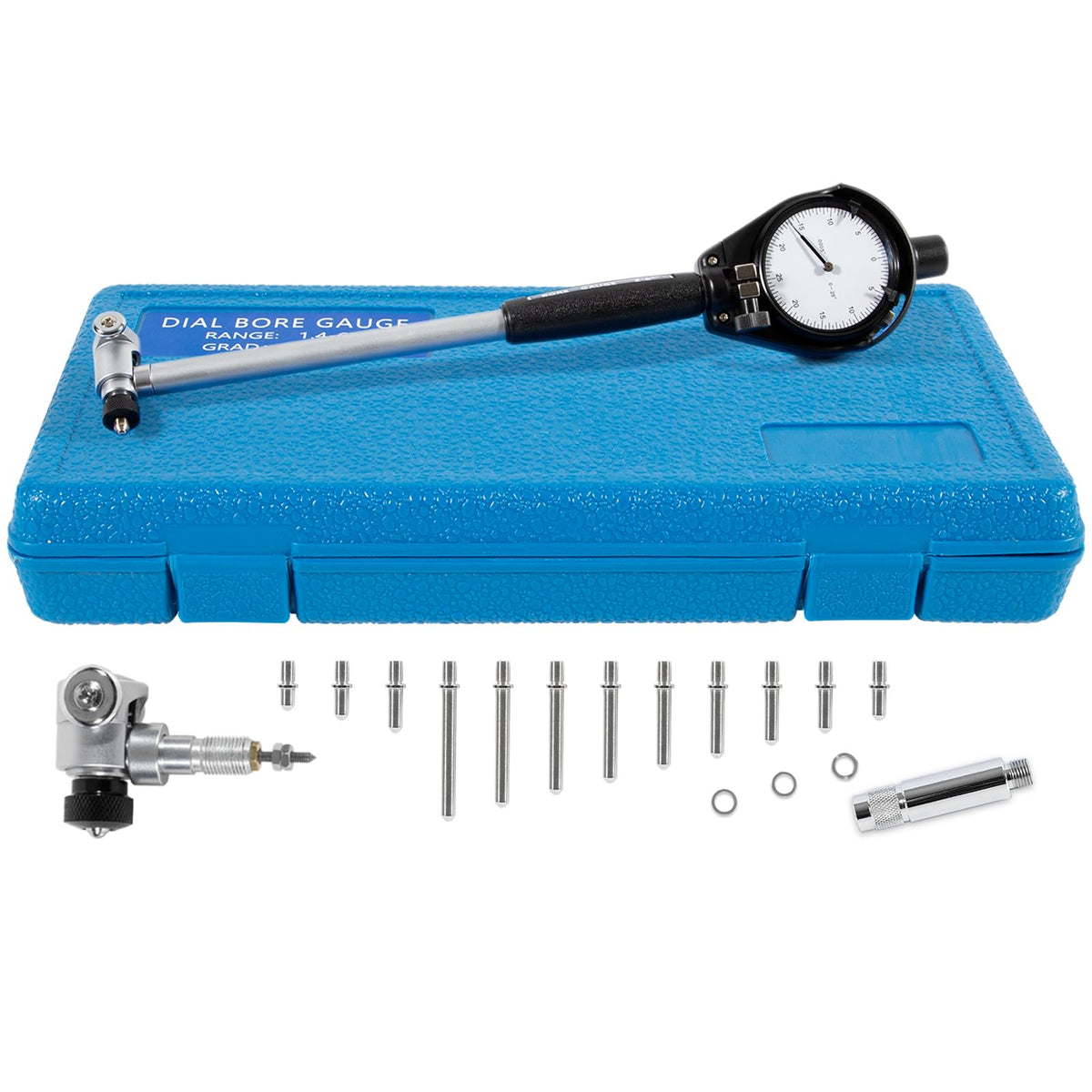 52-646-400-0 Dial Indicator Bore Gage Kit, 1.4-6 in