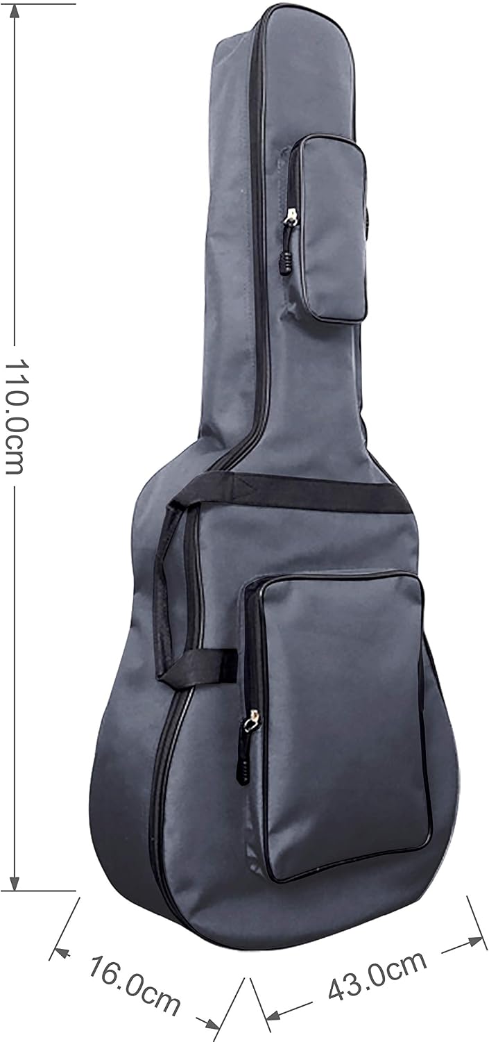 'Jumbo Guitar Gig Bag Thickening and Waterproof 42'' 43'' Acoustic Guitar Bag'