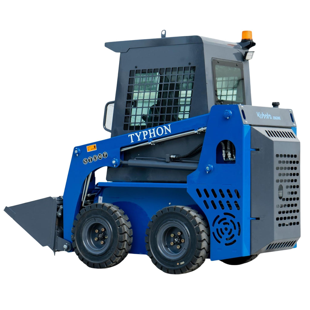 STOMP 509 Mini Skid Steer Loader – Kubota D1105 Diesel Engine, 3100 lbs, Compact High-Performance Skid Steer for