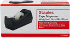Desktop Tape Dispenser, Black, Everyday Tape Holder