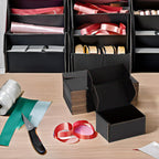 Black Shipping Boxes 6x4x3 Inches, 20 Pack