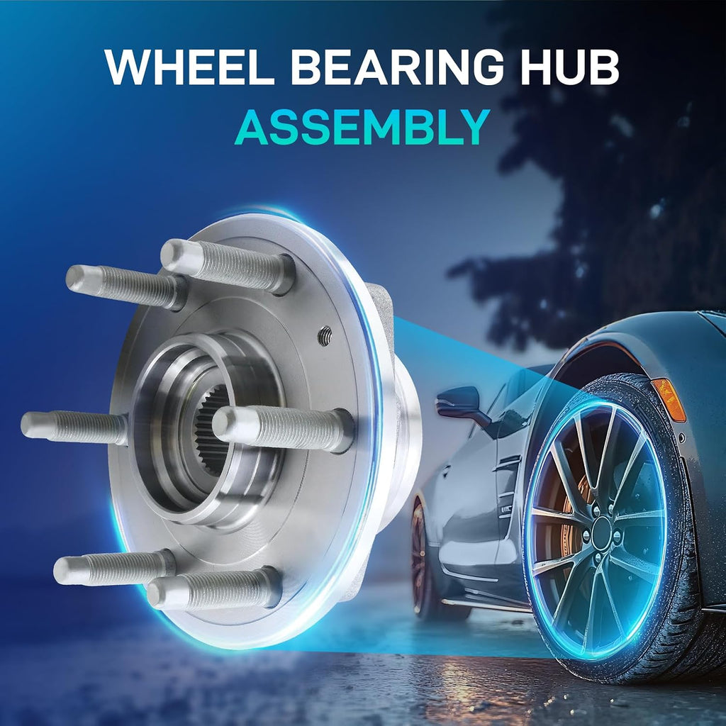 515096 Front 4WD Wheel Bearing Hub Assembly for 07-13 Silverado Sierra 1500