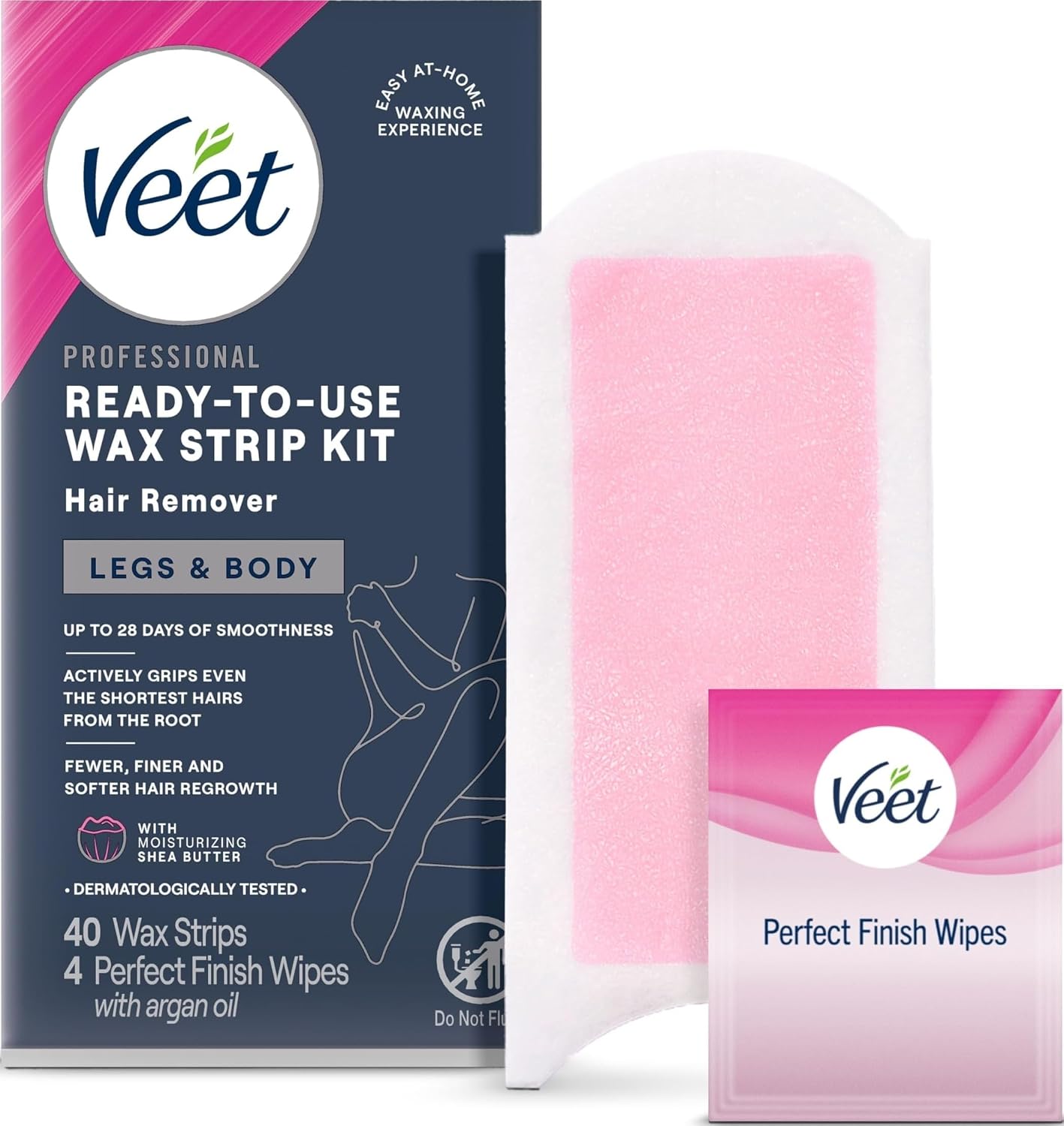 Ready-To-Use Waxing Kit For Women | Wax Strips For Body Hair Removal, Wax Kit For Ingrown Hair Treatment, Personal