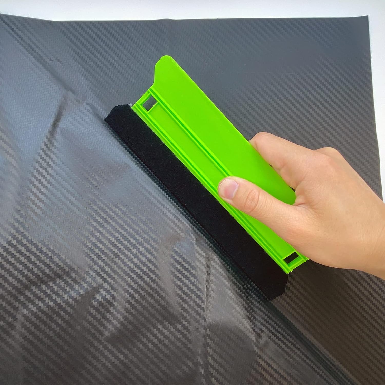 8.3inch Large Vinyl Wrapping Felt Squeegee with 4inch Vinyl Squeegee Applicator for Fastly Installing Vehicle Tinting