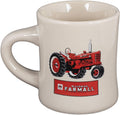 Stoneware Diner Mug (White - Red Tractor)