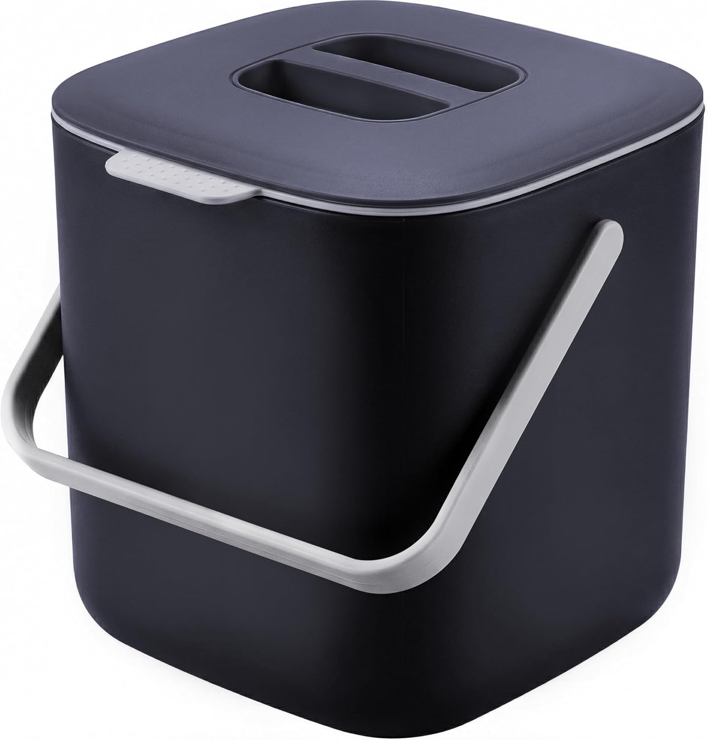 Compost Bin Kitchen, Sealed Countertop Compost Bin，No Filter Required, 0.7Gal Indoor Compost Bin, Compost Bucket with